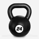 IJzeren kettlebell 24 kg bol met handvat voor cross training en fitness Kotaro Aanbieding