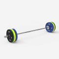 Olympische halterset met stang, schijven en schijfklemmen 120 kg Olympus Aanbieding