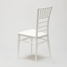 Set van 20 witte vintage stoelen Chiavarina  Aanbod