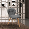 Scandinavische design stoel Whale  Kortingen