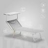 Aanbieding 4 stuks professionele ligbedden Italia 