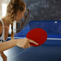 Ping pong / tafeltennis net voor het opvangen van ballen Vork Korting
