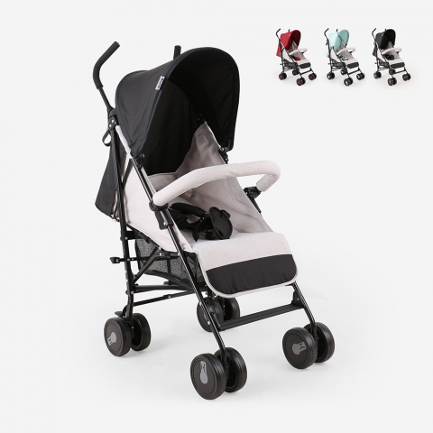 Poussette pour enfant 15 kg dossier inclinable rabattable 4 roues Buggago Promotion