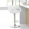 Tabouret Haut de bar cuisine industriel similicuir chesterfield Tucson Design Catalogue