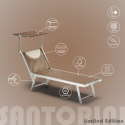 Set van 2 aluminium ligbedden Santorini Limited Edition Model