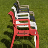 Modern design keuken-en tuinstoel met armleuningen Scab Sunset  Keuze
