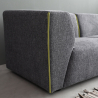 Canapé modulable 3 places en tissu de style moderne avec méridienne Jantra Caractéristiques
