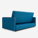 Banquette clic-clac 185 x 90 deux places en tissu avec coffre Zalto Choix