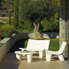 Modern Design Lounge Stoel Afrostijl Voor Thuis Bars en Cafés Slide Low Lita 