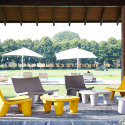 Modern Design Lounge Stoel Afrostijl Voor Thuis Bars en Cafés Slide Low Lita Aankoop