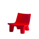 Modern Design Lounge Stoel Afrostijl Voor Thuis Bars en Cafés Slide Low Lita 