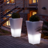 Lichtgevende Vaas Y-Pot Ontwerp Outdoor Indoor LED Slide Aanbod