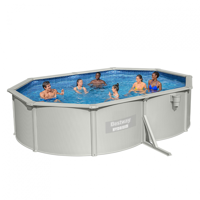 Bovengronds ovaal zwembad Bestway 56586 Hydrium 500x360x120 cm Aanbieding