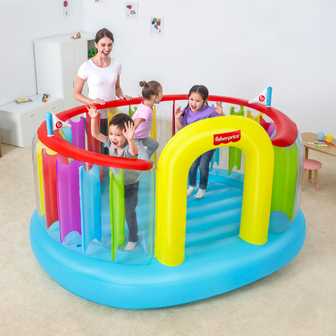 Château gonflable trampoline pour les enfants Bestway Bouncetopia 93561