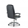 Chaise et fauteuil de bureau ergonomique rembourrée en simili cuir Commodus Remises