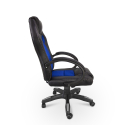 Chaise de bureau sport ergonomique à hauteur réglable en simili cuir Le Mans Sky Remises