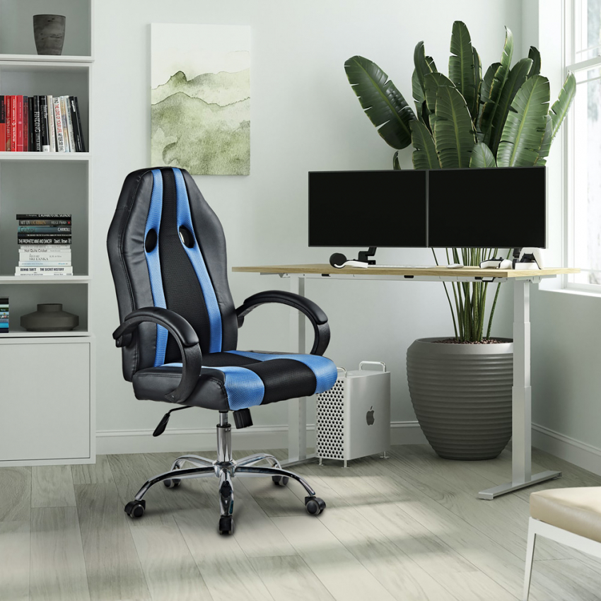 Misano Fire Gaming chair fauteuil de bureau design moderne avec