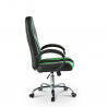 Chaise de jeu au design sportif ergonomique réglable en hauteur Qatar Emerald Remises