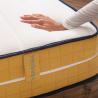 Matelas à mémoire de forme 7 zones déhoussable 25cm 120x190cm Veradea Réductions