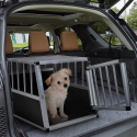 Caisse de transport pour chiens cage rigide en aluminium 54x69x50cm Skaut M Vente