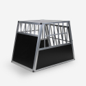 Caisse de transport pour chien cage rigide en aluminium 65x91x69cm Skaut L Remises