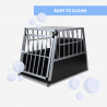 Caisse de transport pour chien cage rigide en aluminium 65x91x69cm Skaut L Choix