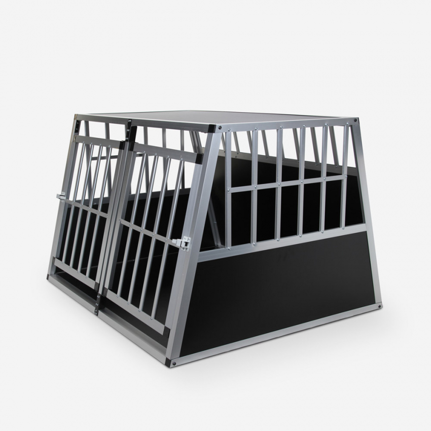 Skaut XL Caisse de transport double pour chien cage rigide aluminium