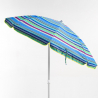 Lichtgewicht katoenen strandparasol van 180 cm Taormina 
