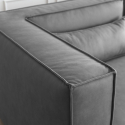 Canapé modulable 2 places confortable moderne en tissu Solv Offre