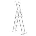 Zwembad ladder Intex 28077 ex 28074 hoogte 132cm met afneembare treden Verkoop
