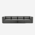 4-zits modulaire moderne stoffen bank Solv Aanbieding