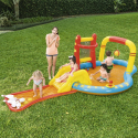 Opblaasbaar zwembad Bestway 53068 voor kinderen met spelletjes, doel en kegels Aanbieding