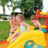 Opblaasbaar zwembad Bestway 53068 voor kinderen met spelletjes, doel en kegels Kortingen