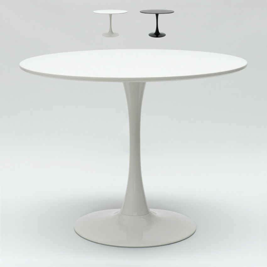 table ronde de cuisine bar salle à manger 70cm design scandinave moderne Tulipan Vente
