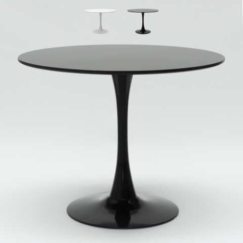 Table ronde 70cm cuisine bar salle à manger design scandinave moderne Tulip