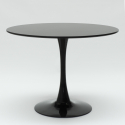 table ronde 90cm bar salle à manger cuisine design scandinave moderne Tulipan Offre