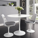 table ronde 60cm cuisine salle à manger design scandinave moderne Tulipan Offre