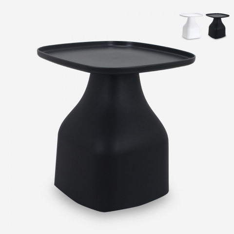 Modern Lage salontafel 48 x 48 cm kunststof intern extern Bell XL