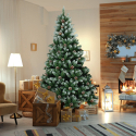 Kunstmatige versierde ecologische kerstboom 210 cm Tampere Verkoop