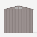 Tuinhuis schuur van gegalvaniseerd plaatstaal 213x127x195 cm Chalet Keuze