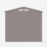 Tuinhuis schuur van gegalvaniseerd plaatstaal voor tuingereedschap 213x191x195 cm St.Moritz Keuze