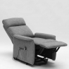 Giorgia+ elektrische relax fauteuil met 2 motoren, verstelbare rugleuning en hefsysteem voor ouderen Korting