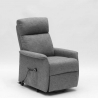 Giorgia+ elektrische relax fauteuil met 2 motoren, verstelbare rugleuning en hefsysteem voor ouderen Aanbod