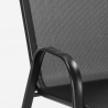 Table carrée pliante + 2 chaises extérieures modernes Tuica Modèle