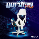 ergonomisch Gaming stoel futuristisch ontwerp ademende rugleuning met voetsteun Gordian Plus Verkoop