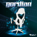 Ergonomische ademende gaming bureaustoel met futuristisch ontwerp Gordian Aanbod