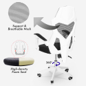 Ergonomische ademende gaming bureaustoel met futuristisch ontwerp Gordian Catalogus