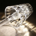 Modern design transparante tafellamp Crystal Korting