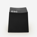 Pouf chaise et tabouret en plastique clavier ordinateur pc touche ESC Offre