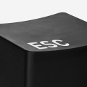 Pouf chaise et tabouret en plastique clavier ordinateur pc touche ESC Remises